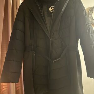Michael Kors Black Quilted Jacket